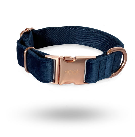 Hundehalsband Velvet Moonlight Roségold - Equifinity
